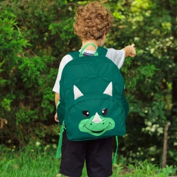 NWT Firefly! Outdoor Gear Chip the Dinosaur Kid's Backpack green 15 Liters unise - Picture 3 of 11